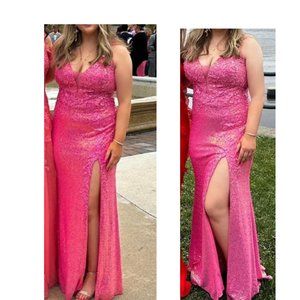 Ellie Wilde Prom Dress by Mon Cheri  size 14/16